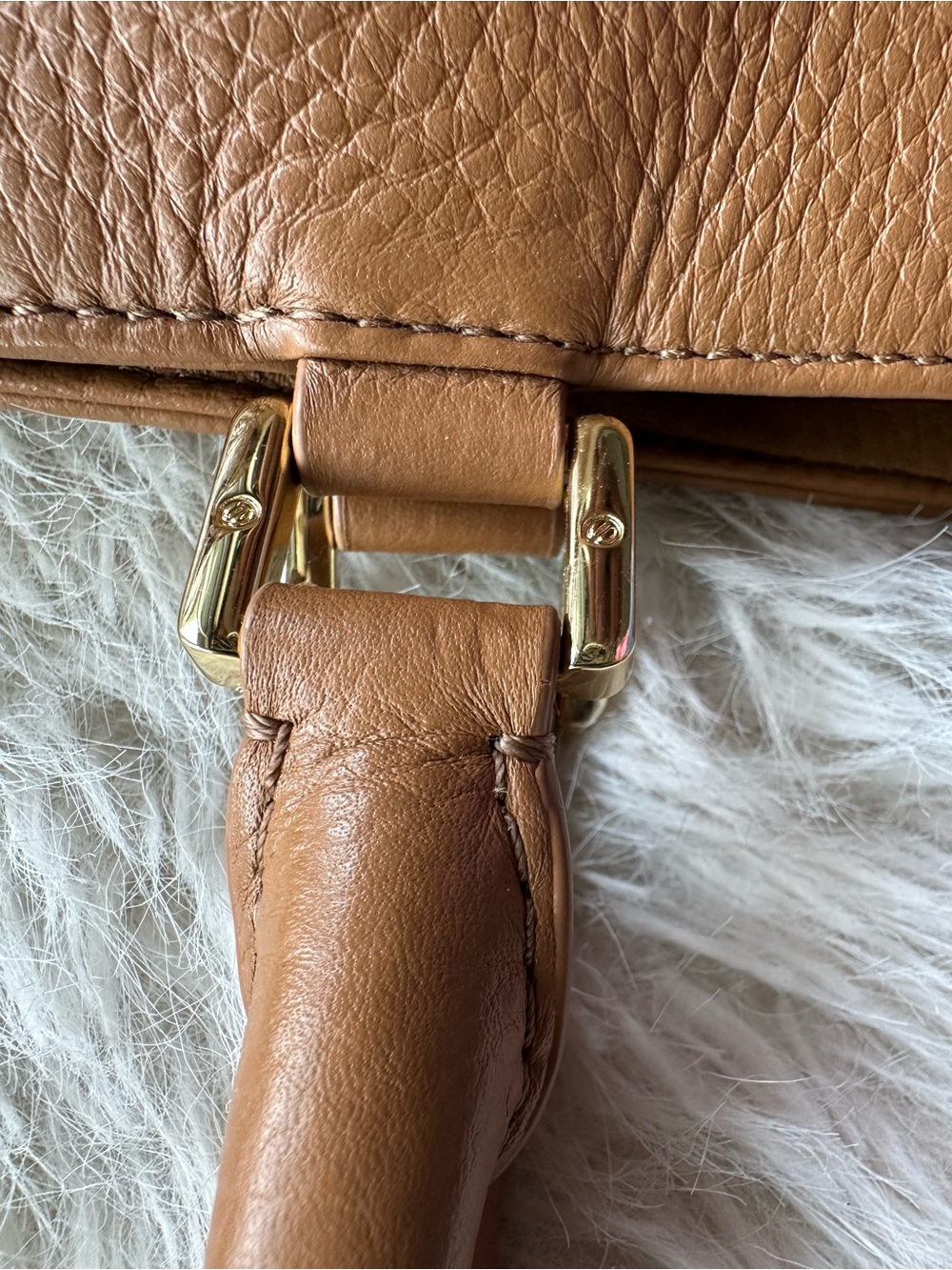 Tory Burch Light neutral and tan double T Logo straw Tote with leather - Picture 4 of 15